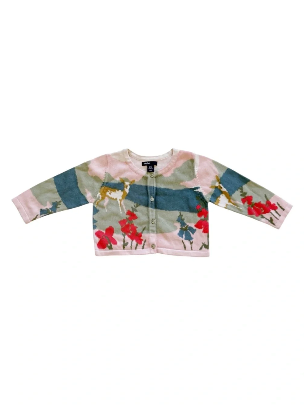 Gap Deer Cardigan 6-12M